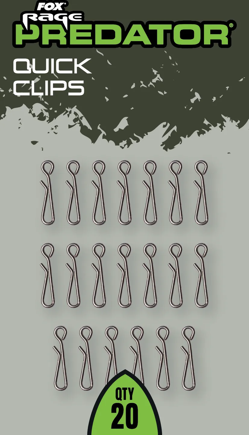 Fox Rage Predator Quick Clips Large