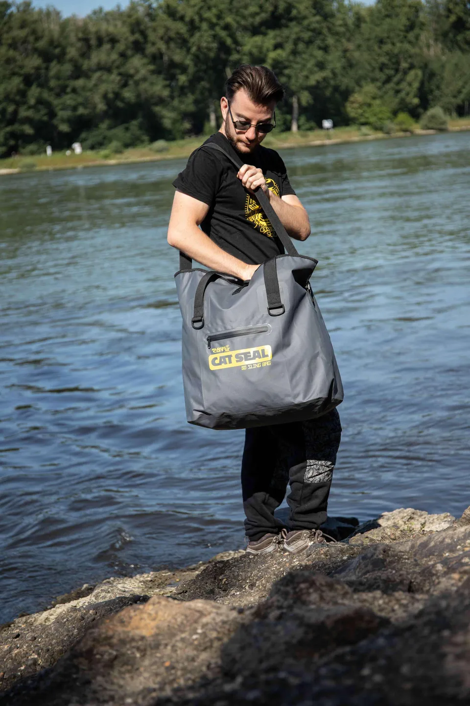 Black Cat Cat Seal 50L WP Sling Bag