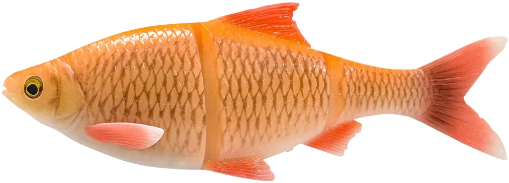 Savage Gear 4D Line Thru Roach Softbait 32cm 420g Slow Sinking Albino Roach