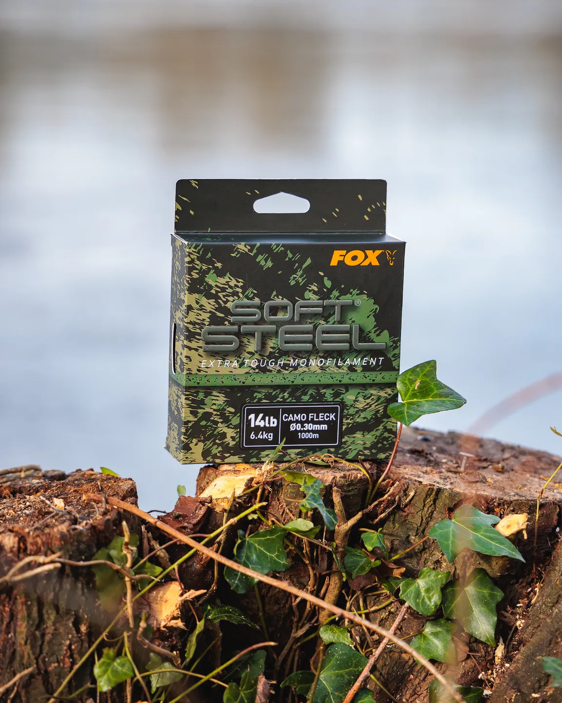 Fox Soft Steel Fleck Camo Mono 0.30mm 6.4kg 1000m