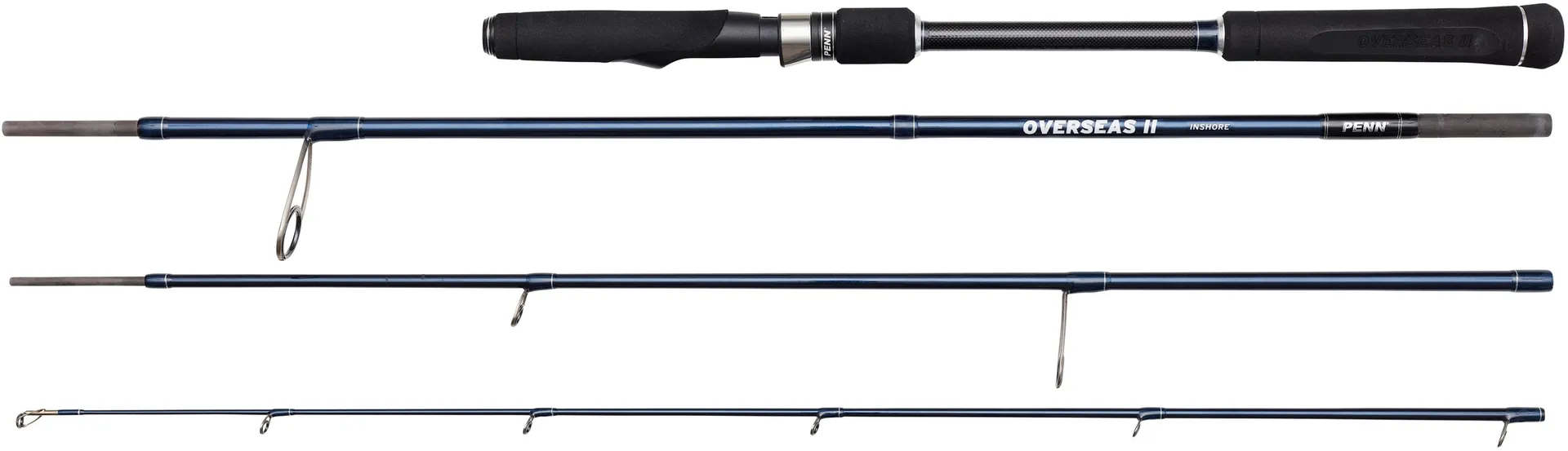 Penn Overseas II Inshore Spinning Rod 3m 30–60g 5pc Fast