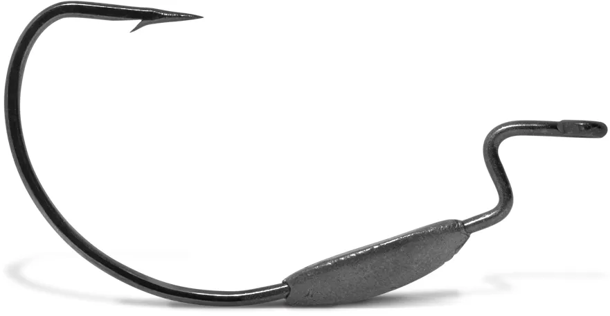 VMC 7316LD Texan Hook 2.73g 2/0 Black Nickel