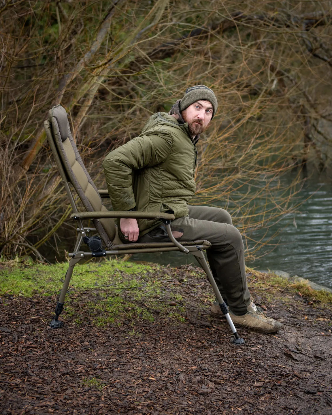 Fox Voyager Large Recliner Chair 7.5kg 70cm 84cm