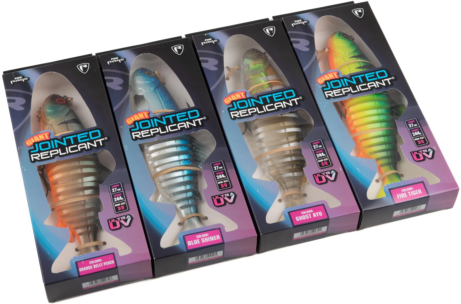 Fox Rage Jointed Replicant 27cm 241g Ghost Ayu UV