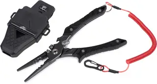 Fox Rage Belt Pliers Zange 23cm Tungsten Carbide Side Cutters Serrated 420 Stainless Steel