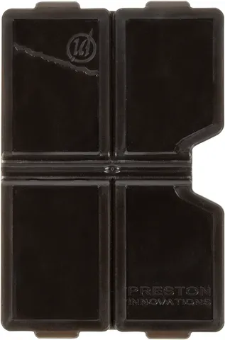 Preston Accessory Box Köderbox 8 Compartment Shallow Magnetic