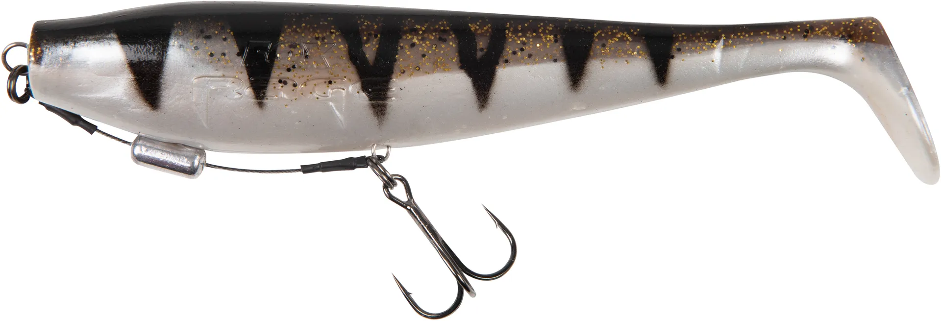 Fox Rage Zander Pro Shad Loaded 18cm 53g UV Glitter Perch