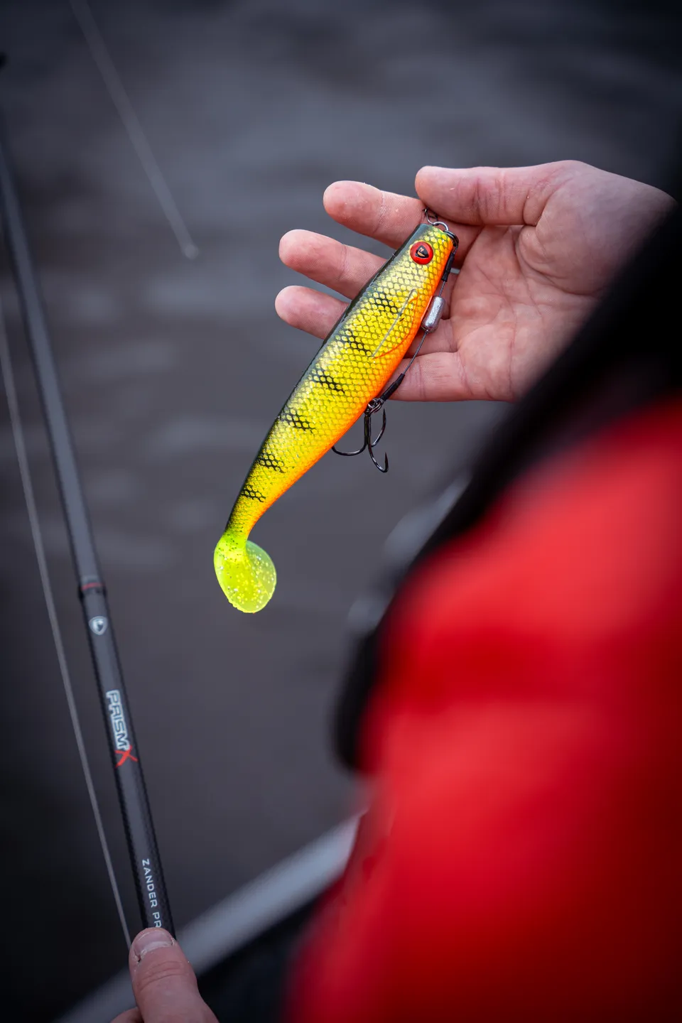 Fox Rage Pro Shad Loaded 18cm 46g Natural Perch