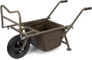 Fox Voyager Barrow 90–113cm 14.76kg Steel Pneumatic