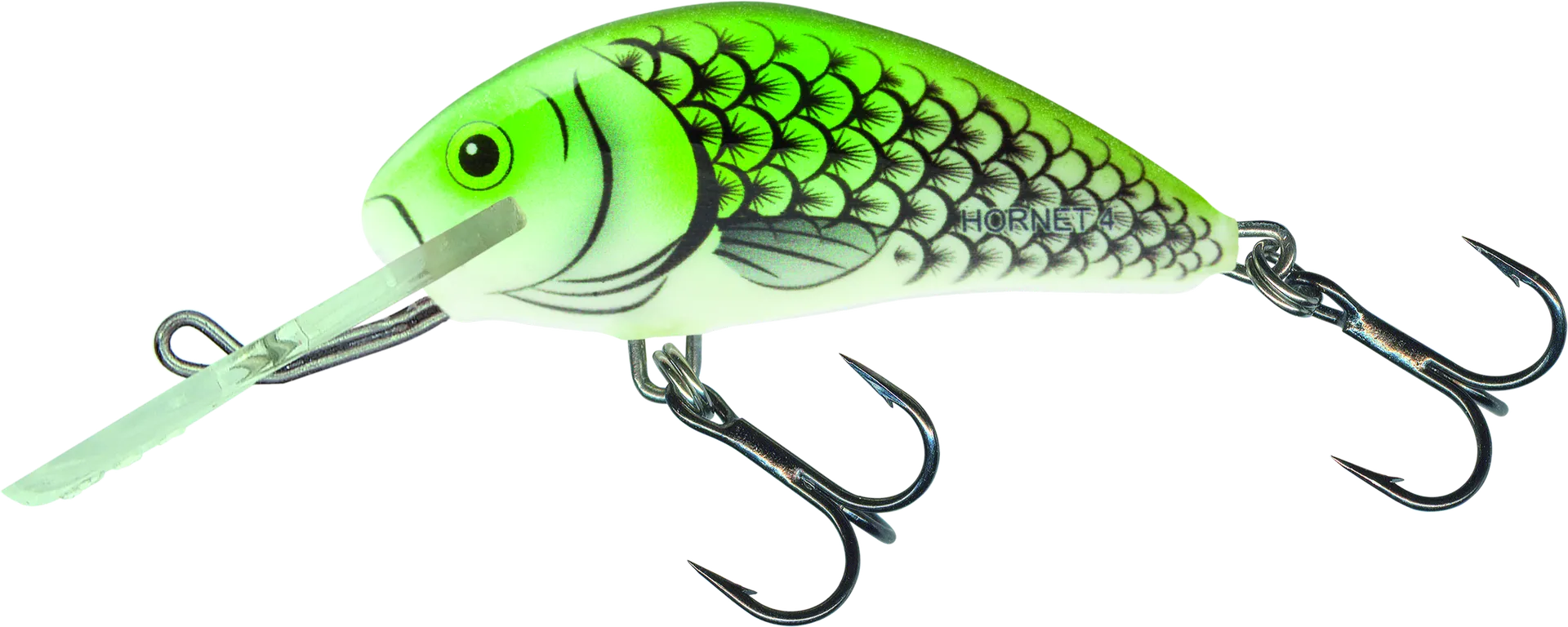 Salmo Hornet Sinking 6cm Olive Hot Spot