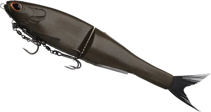 Berkley PowerBait Nessie Softbaits 22cm 57g Slow Sinking Green Pumpkin