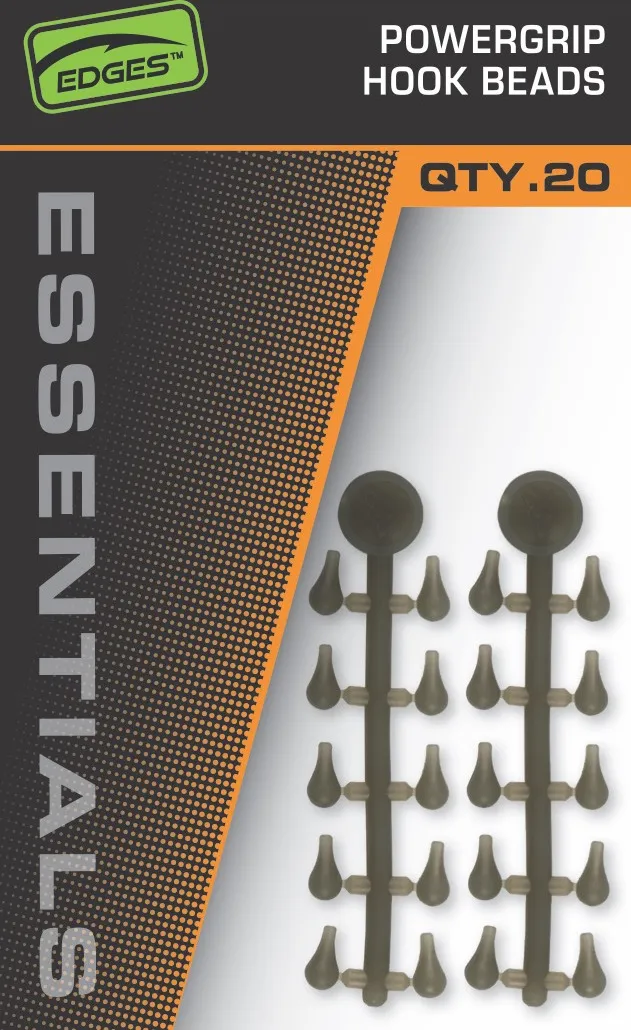 Fox Edges Naturals Powergrip Hook Beads 20 Dark Green