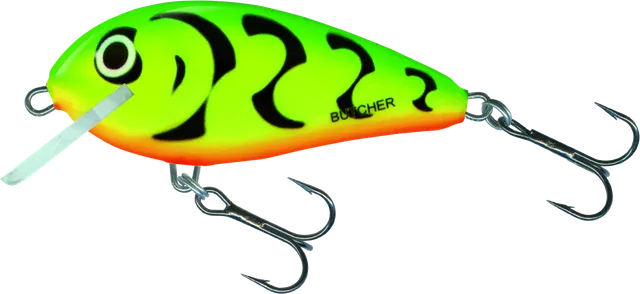 Salmo Butcher Floating 5cm Green Tiger