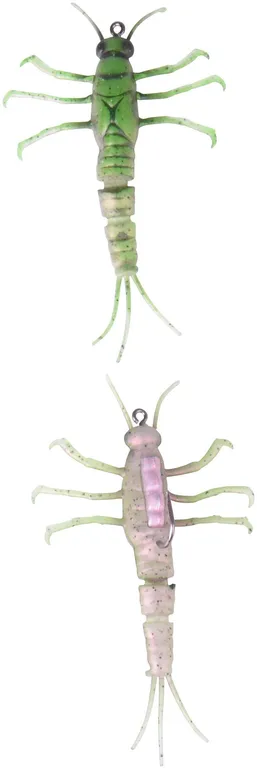 Savage Gear 3D Tpe Mayfly Nymph 5cm 2.5g Green