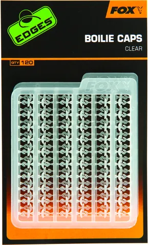 Fox Edges Boilie Caps 120pcs Clear