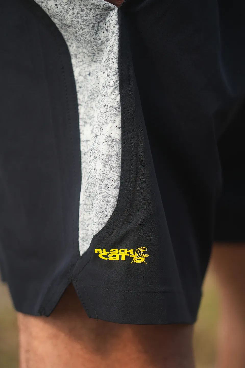 Black Cat Swim Shorts M