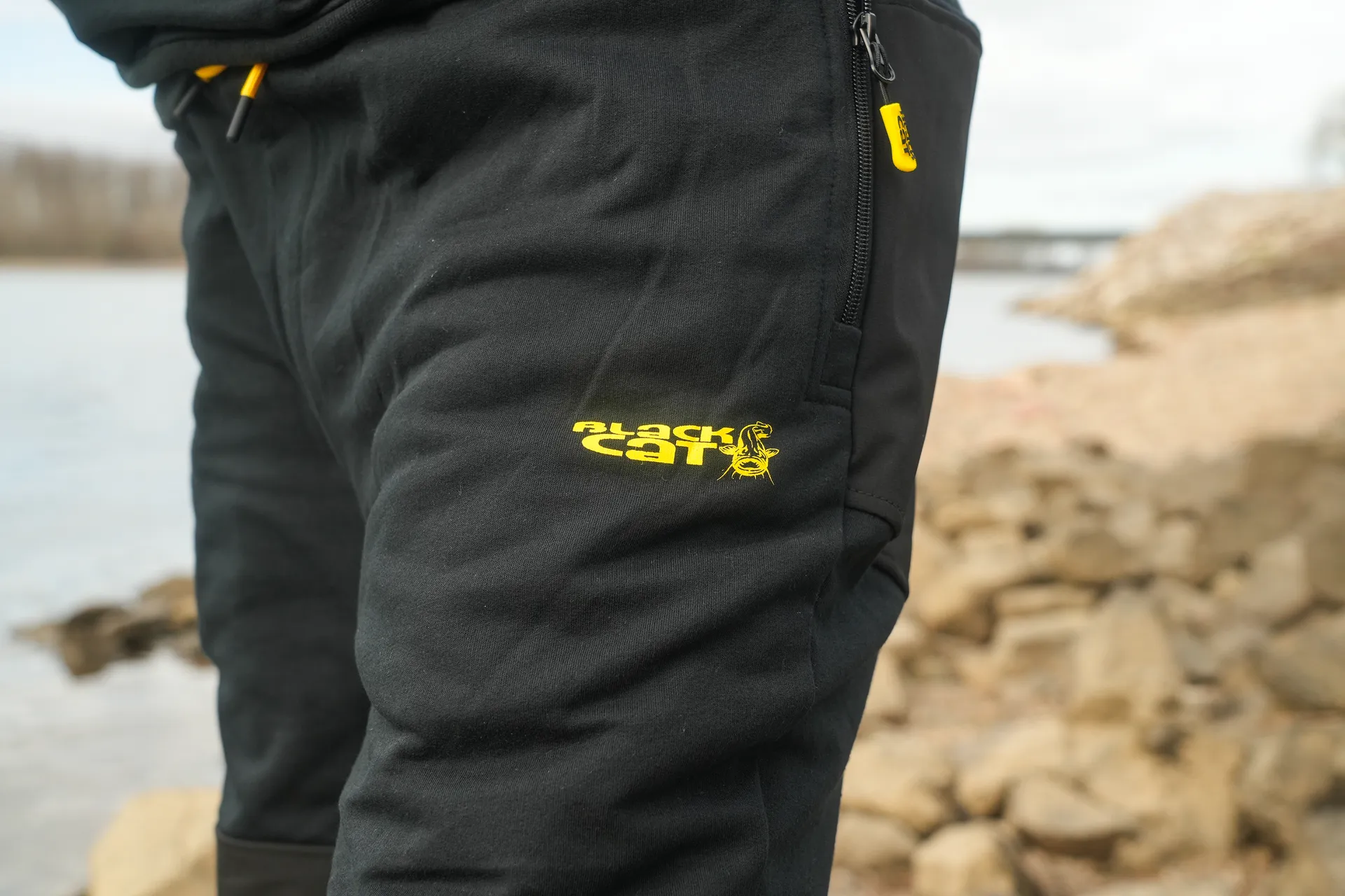 Black Cat HD Joggers 3XL Black