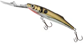 Salmo Freediver Super Deep Runner 7cm 12.2m 8g Gold Black Back