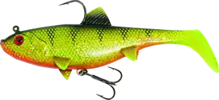 Fox Rage Replicant Wobble Softbait 14cm 55g UV Natural Perch