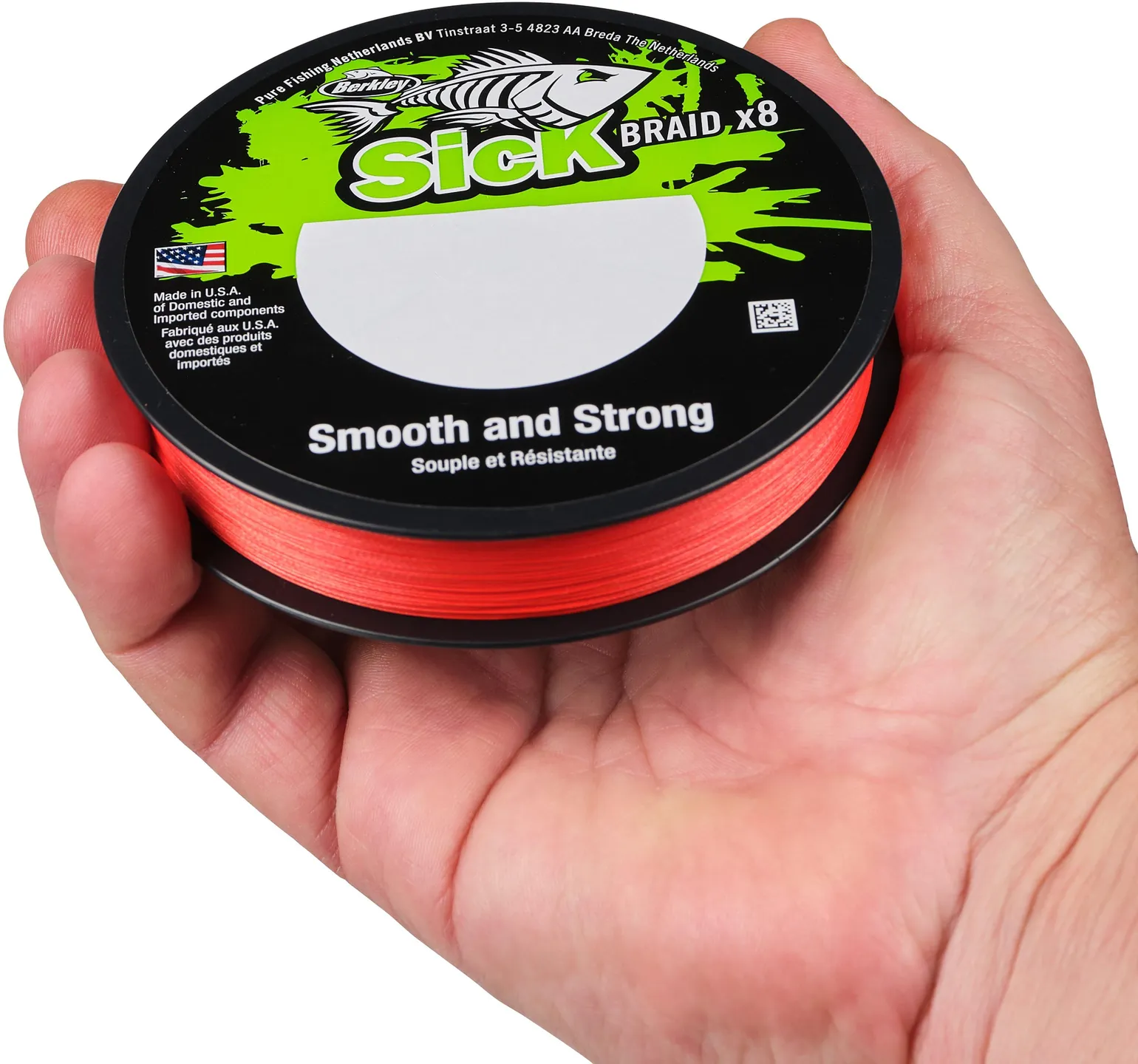 Berkley Sick Braid 150m 18kg 0.19mm 8 Red