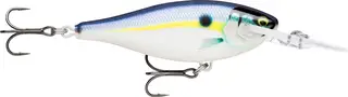 Rapala Shad Rap Elite Crankbaits 5.5cm 7g 2.4–2.7m GDHSD (Gilded Helsinki Shad)