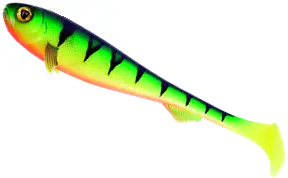 Fox Rage Super Slick Shad 23cm 23g UV Firetiger