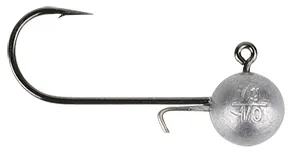 Mikado Jaws Classic Jig Heads 10g 1/0 Black nickel