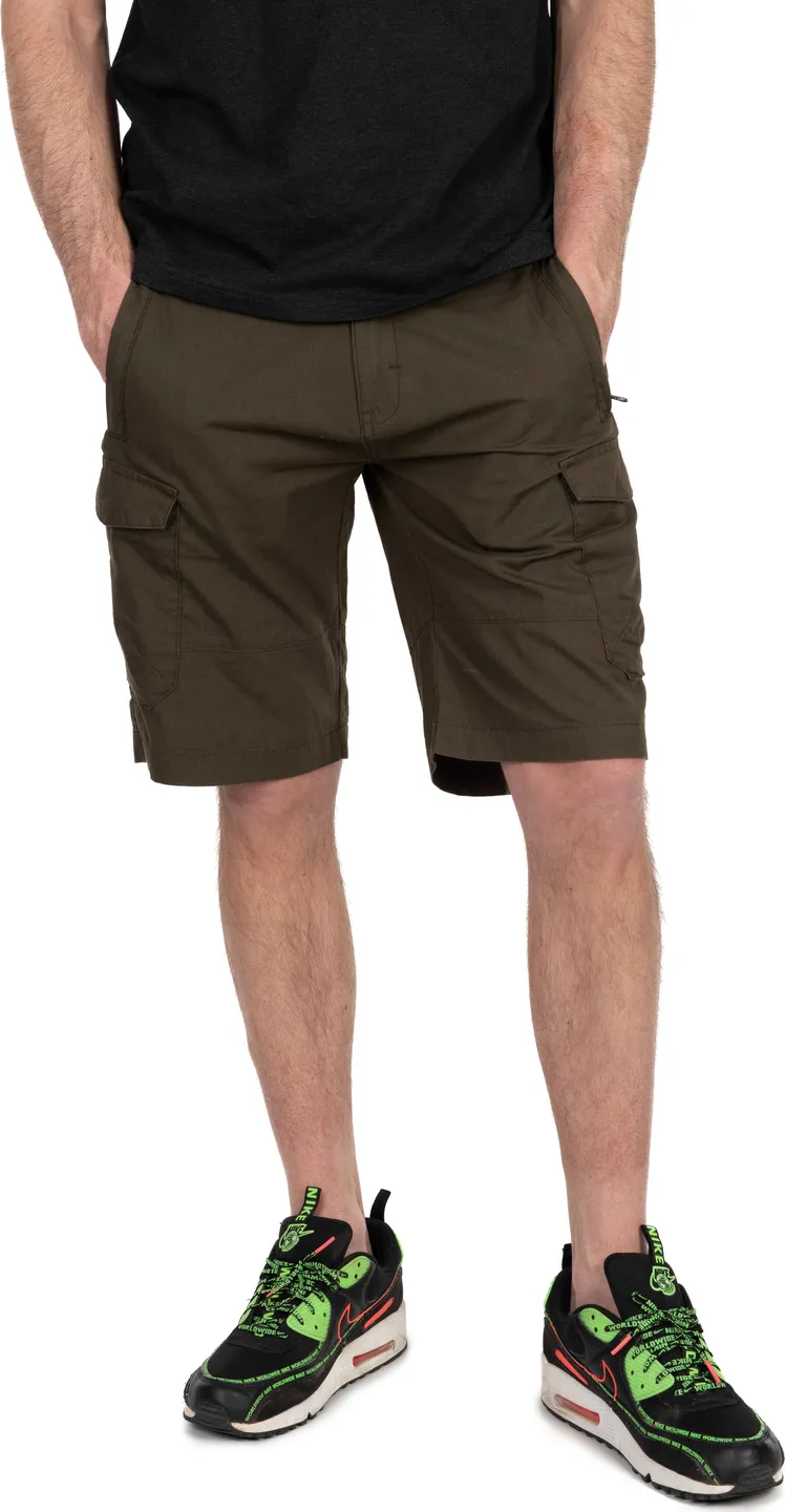 Fox Collection LW Cargo Shorts Fishing Shorts Green/Black S