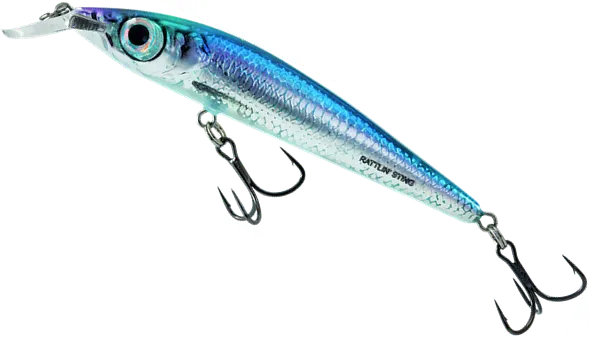 Salmo Rattlin' Sting Jerkbait 9cm 11g Twitchbait Holographic Blue