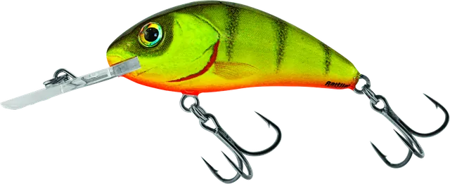 Salmo Rattlin Hornet Floating 4.5cm 1.8–3.4m 6g Hot Perch