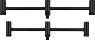 Fox Black Label Slim Adjustable 3 Rod Buzz Bar 22–25cm 12mm Aluminium