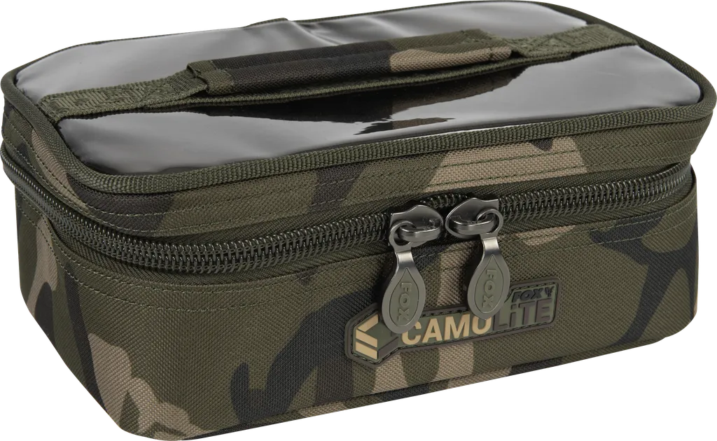 Fox Camolite 8 Pot Hookbait Case 24.5x16.5x9.5cm 8
