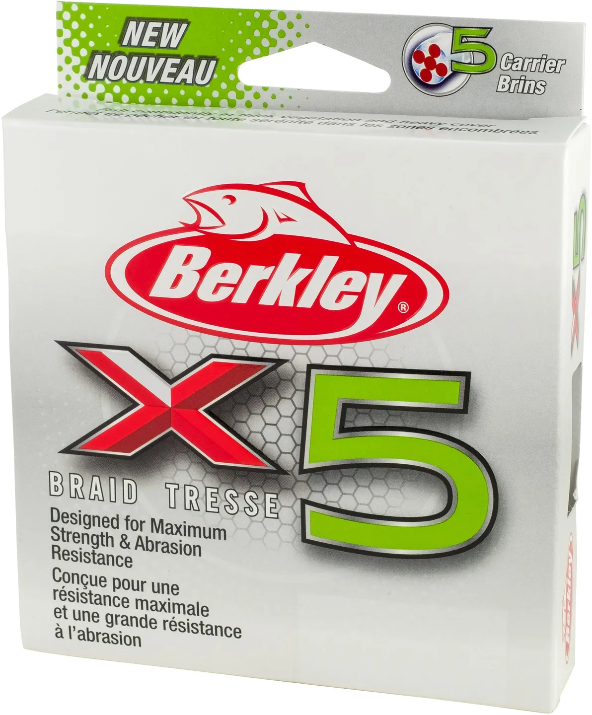 Berkley x5 Braid 12.1kg 150m Flame Green