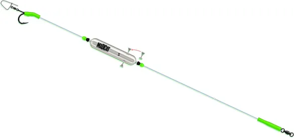 Madcat Adjustable River Rig Nose Clip 40g 250cm 75kg 3/0