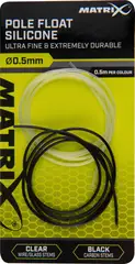 Matrix Pole Float Silicone 0.5mm 50cm Black/Clear