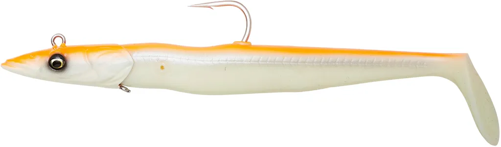 Savage Gear Sandeel V2 Big Game Weicher Köder 23.5cm 175g Orange GLOW