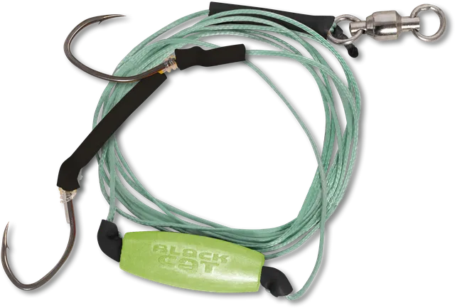Black Cat Freestyle Rig #2 1.80m Single Hook Braided