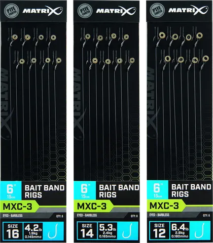Matrix MXC-3 Rig Size 12 15cm 2.9kg Bait Band