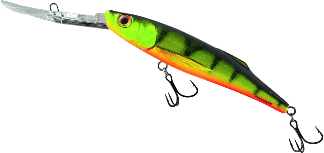 Salmo Freediver Super Deep Runner 7cm 8g 12.2m Hot Perch