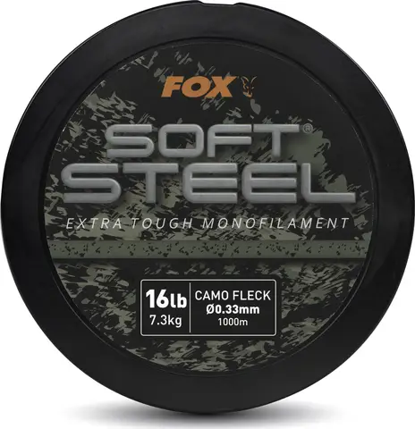 Fox Soft Steel Fleck Camo Mono 0.33mm 7.3kg 1000m