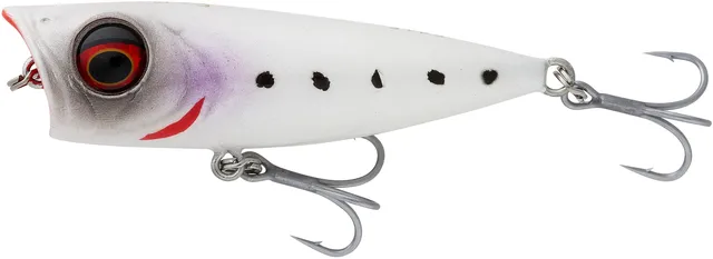 Savage Gear Micro Popper 5.5cm 5.4g Snow White