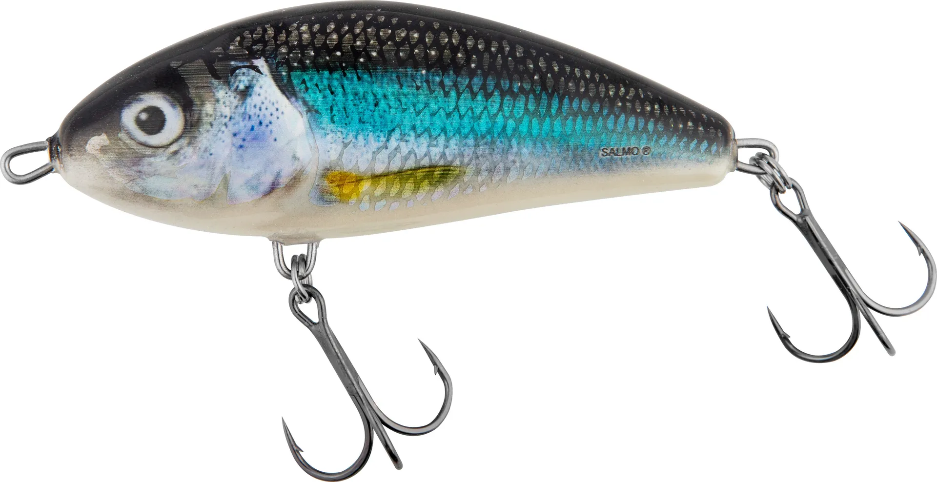 Salmo Fatso Sinking 12cm 71g Spotted Holo Smelt