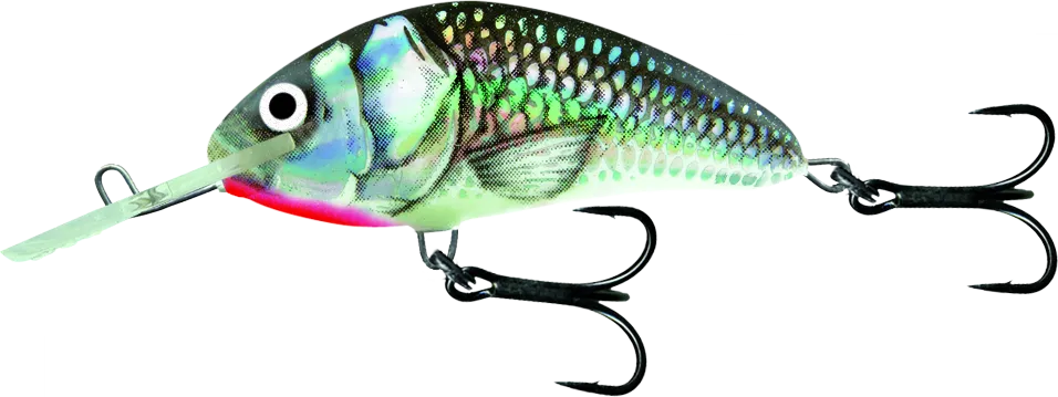 Salmo Hornet Floating 9cm Holographic Grey Shiner