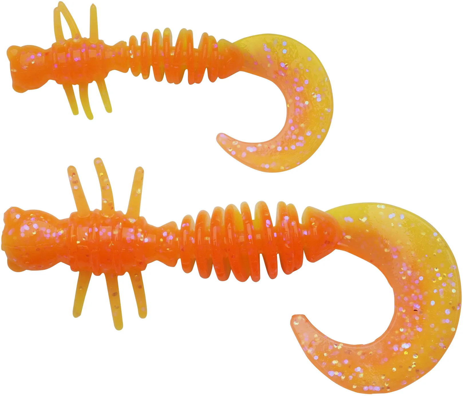 Berkley PowerBait Power Curly 5.5cm Black/Sunshine Yellow