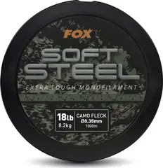 Fox Soft Steel Fleck Camo Mono 0.35mm 8.2kg 1000m