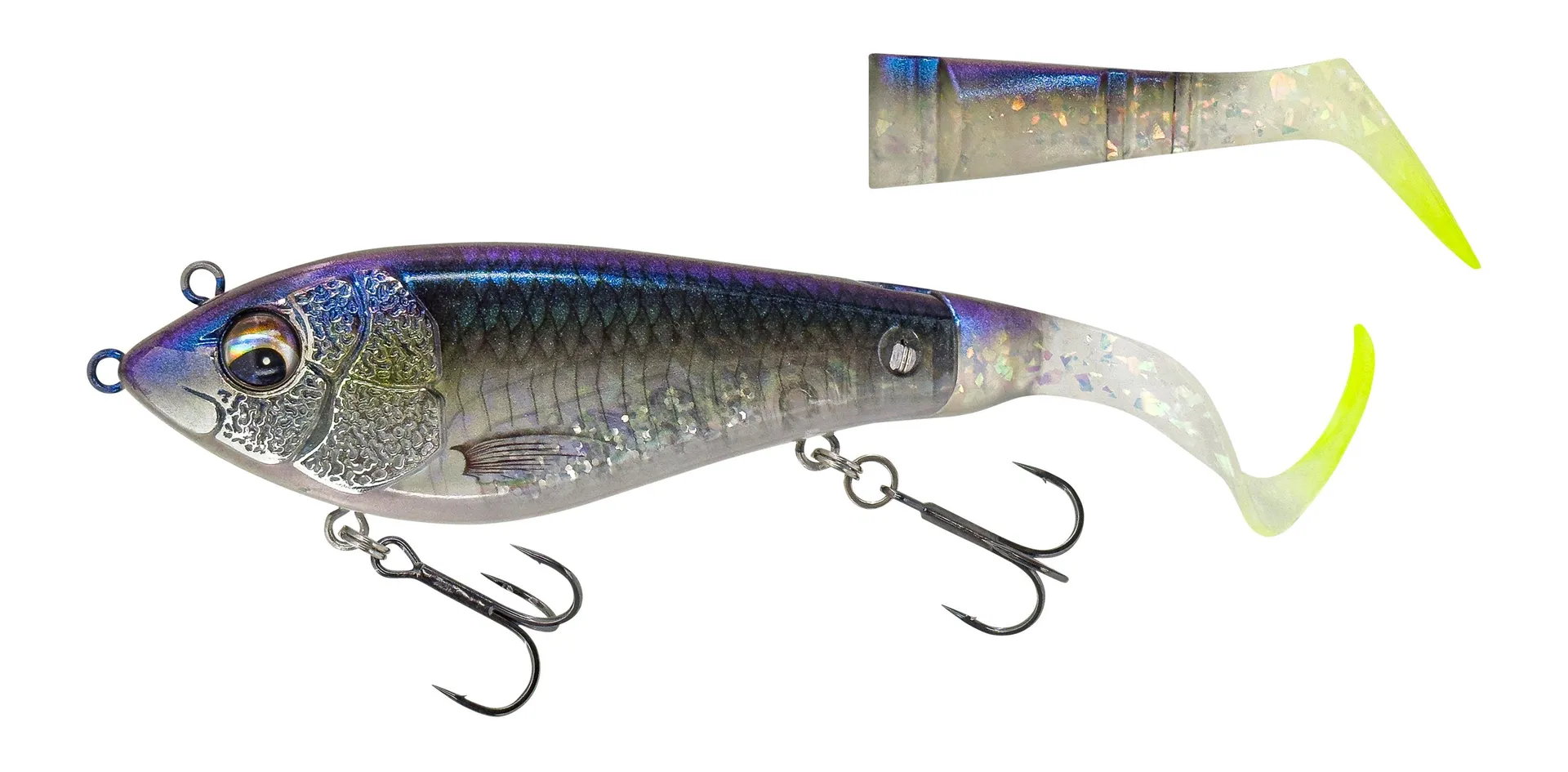 Savage Gear Deviator Tail - 16.5cm, 48g, Clear Herring