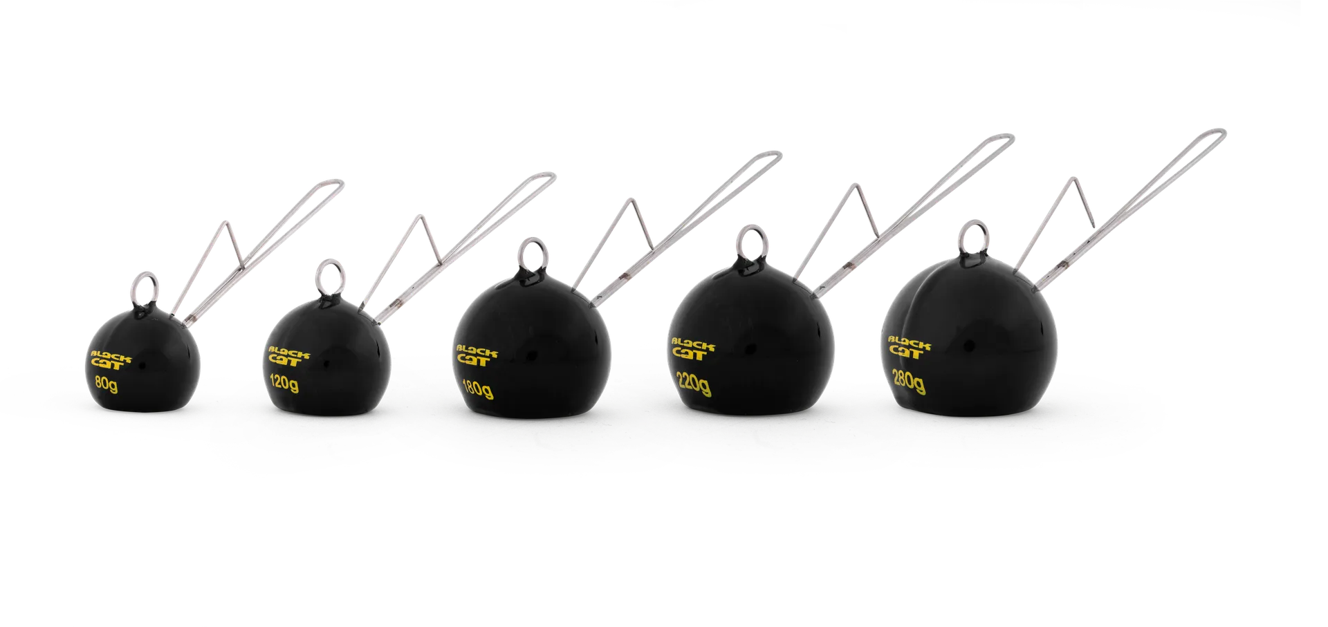 Black Cat Cat Ball Dead or Alive System 10cm 80g Black Stainless Steel