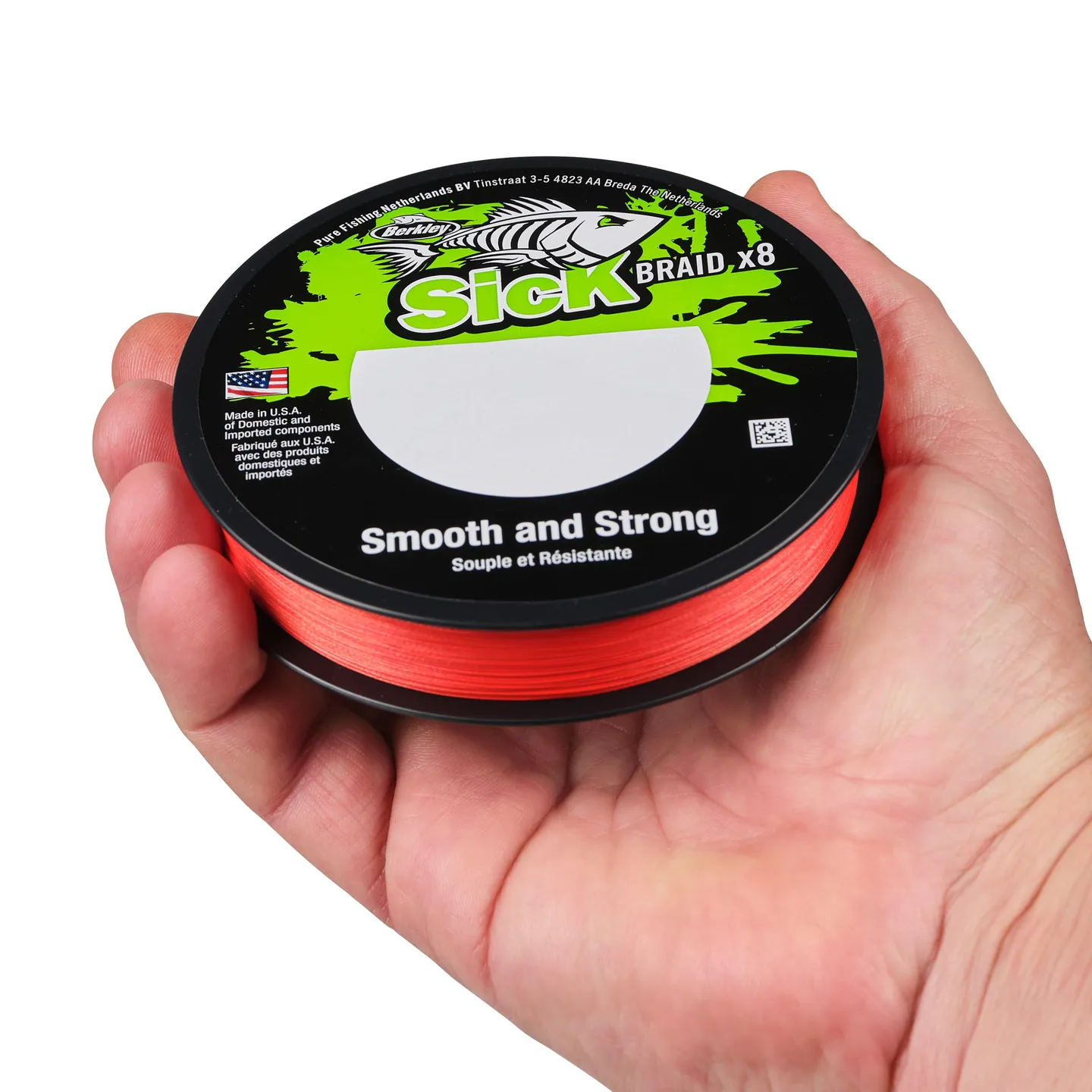 Berkley Sick Braid - 0.19 mm, 18 kg, 150 m, Red