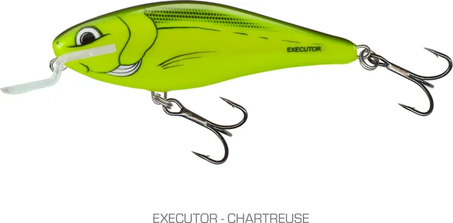 Salmo Executor Shallow Runner 7cm 1–2m 8g Chartreuse