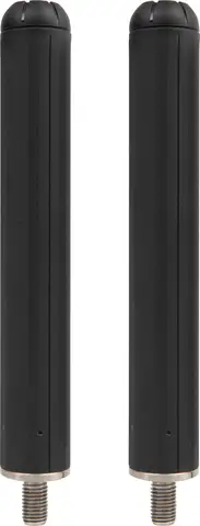 Matrix Black Leg Extensions 25mm 15cm 152g Anodised Aluminium